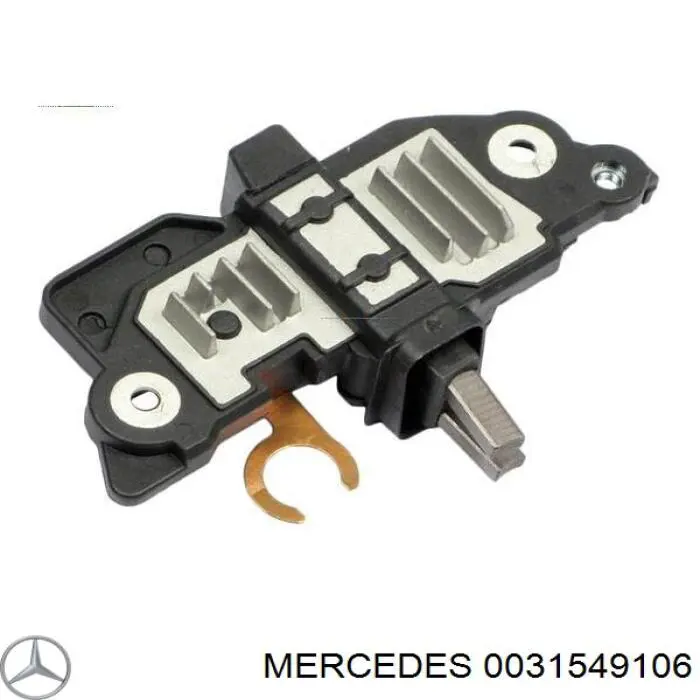 0031549106 Mercedes regulador de rele del generador (rele de carga)