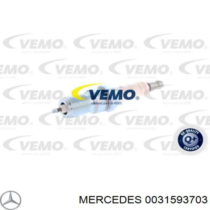 0031593703 Mercedes bujía de encendido