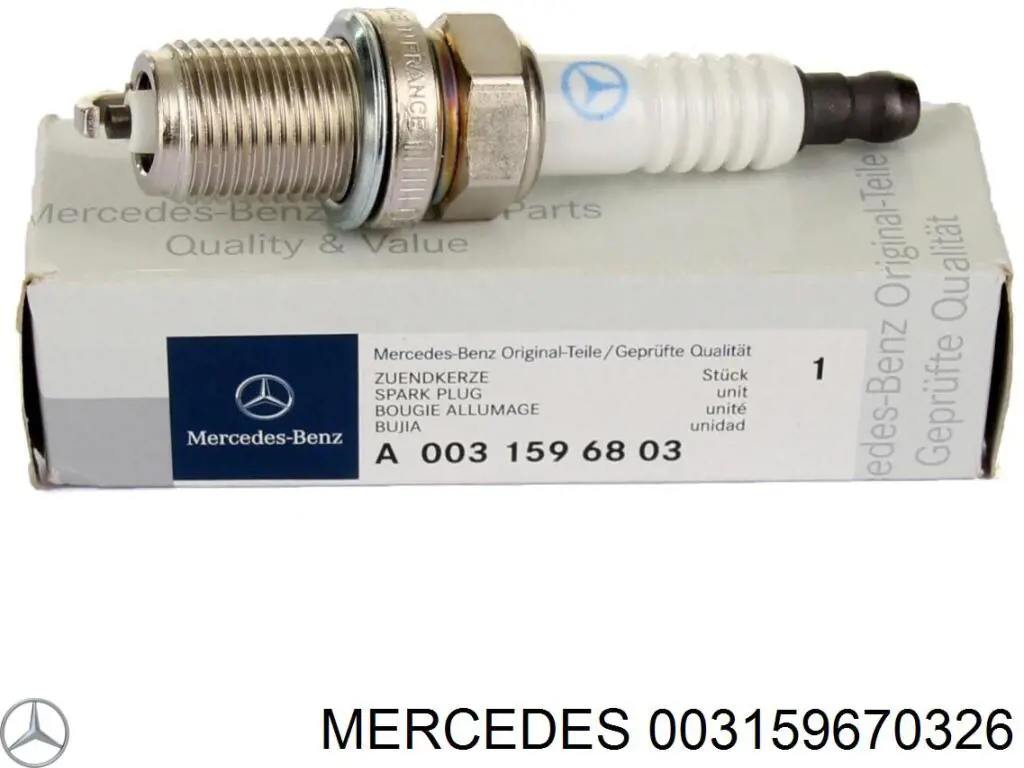 003159670326 Mercedes bujía de encendido