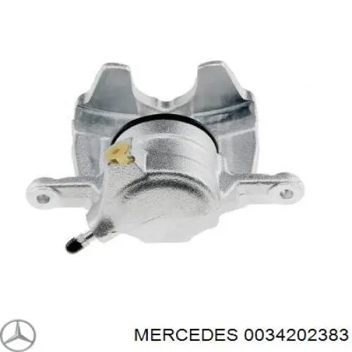 0034202383 Mercedes pinza de freno delantera izquierda