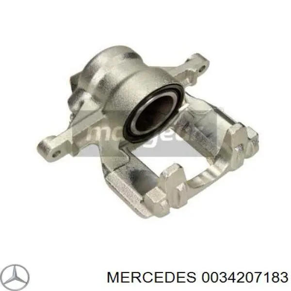 0034207183 Mercedes pinza de freno trasera izquierda