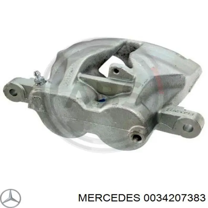 0034207383 Mercedes pinza de freno trasera izquierda