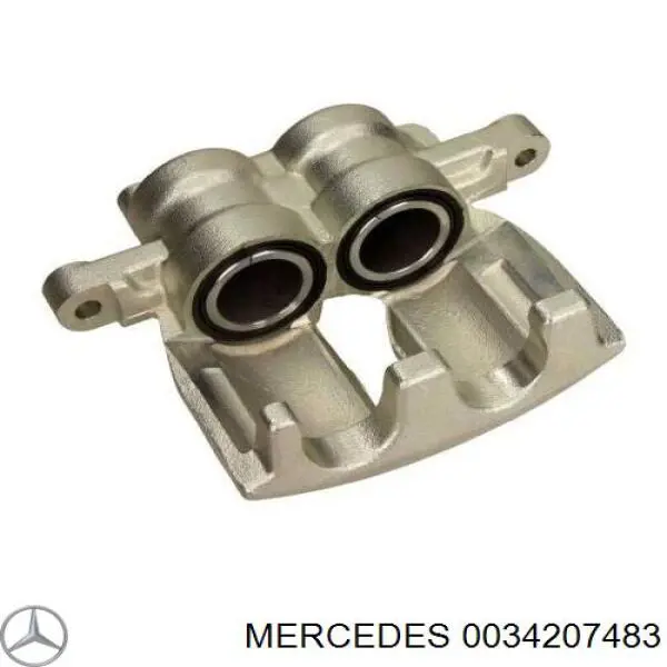 0034207483 Mercedes pinza de freno trasero derecho