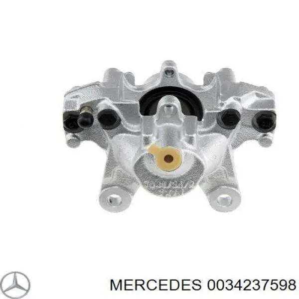 0034237598 Mercedes pinza de freno trasero derecho