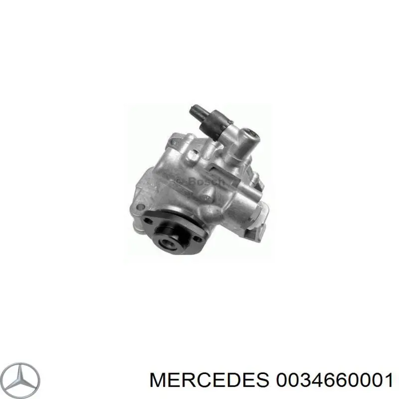 0034660001 Mercedes bomba hidráulica de dirección