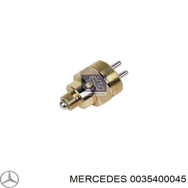 A0035400045 Mercedes interruptor, piloto de marcha atrás