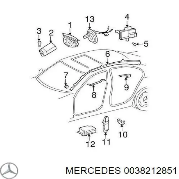 0028201326 Mercedes 