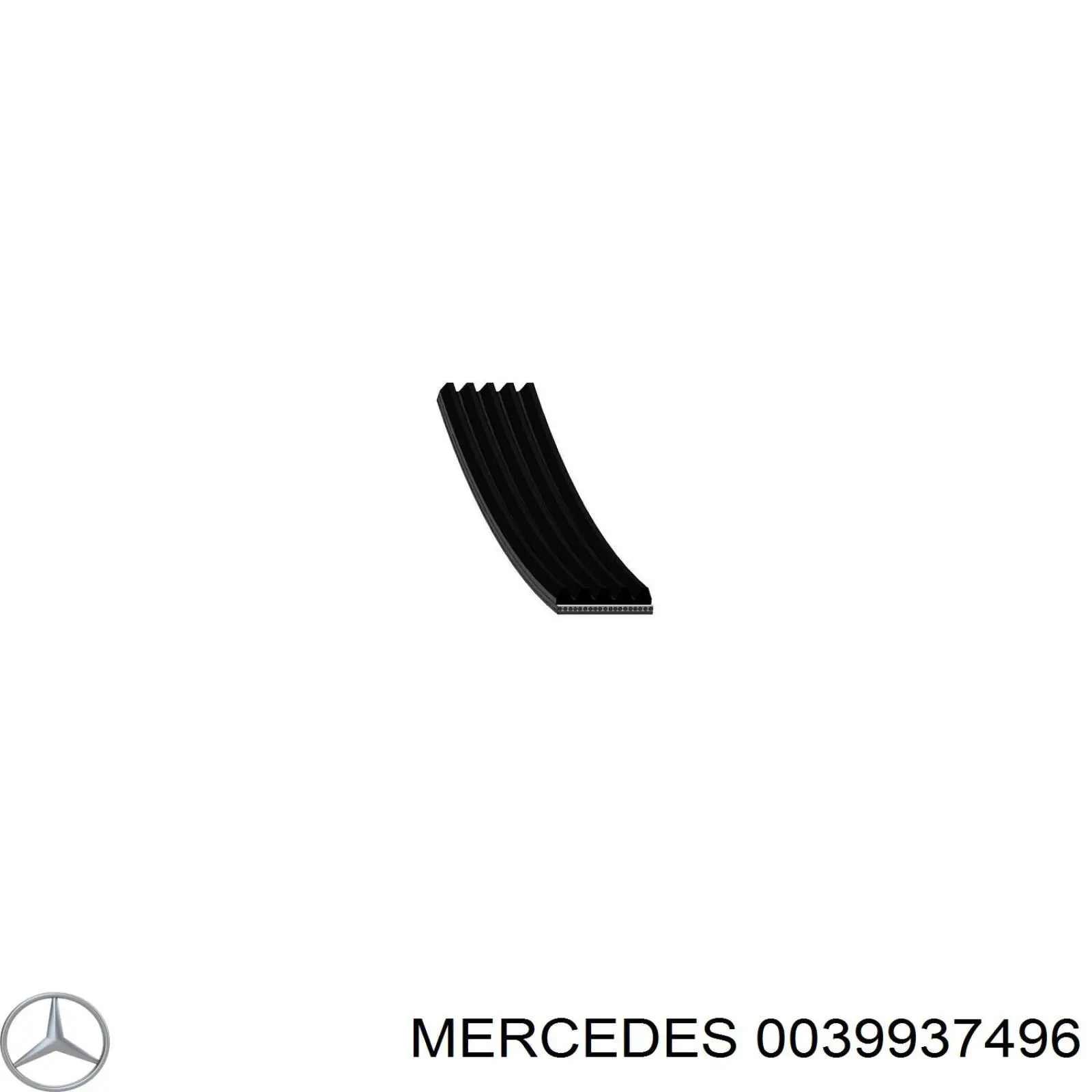 0039937496 Mercedes kit correa de distribución