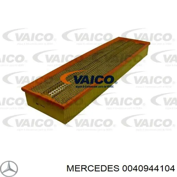 A0040944104 Mercedes filtro de aire