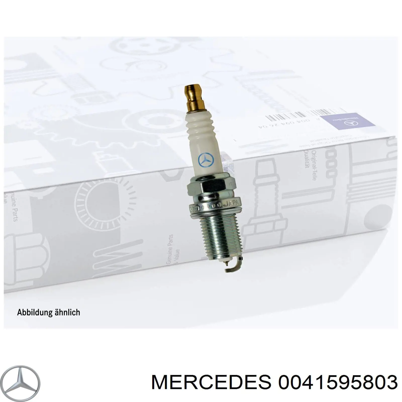 0041595803 Mercedes bujía de encendido