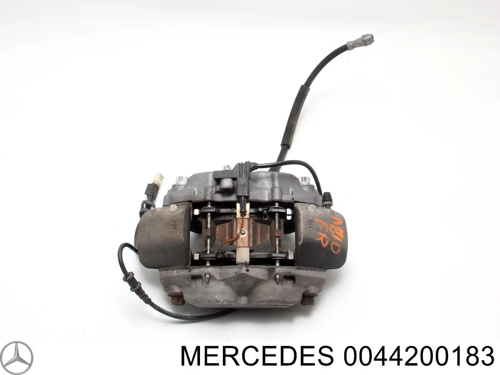 0044200183 Mercedes pinza de freno delantera izquierda