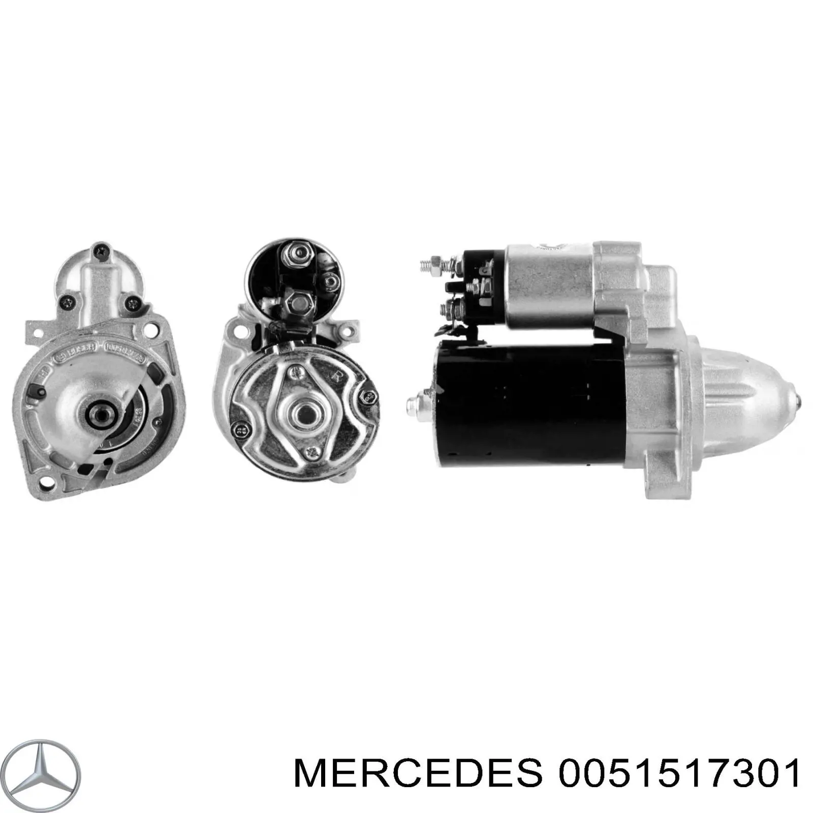 0051517301 Mercedes motor de arranque