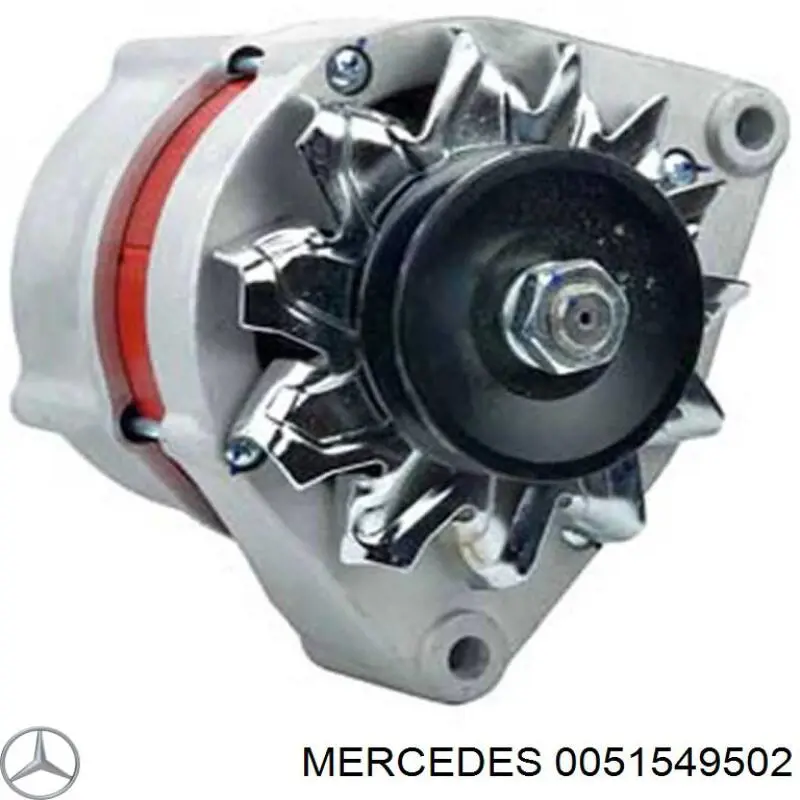 0051549502 Mercedes alternador