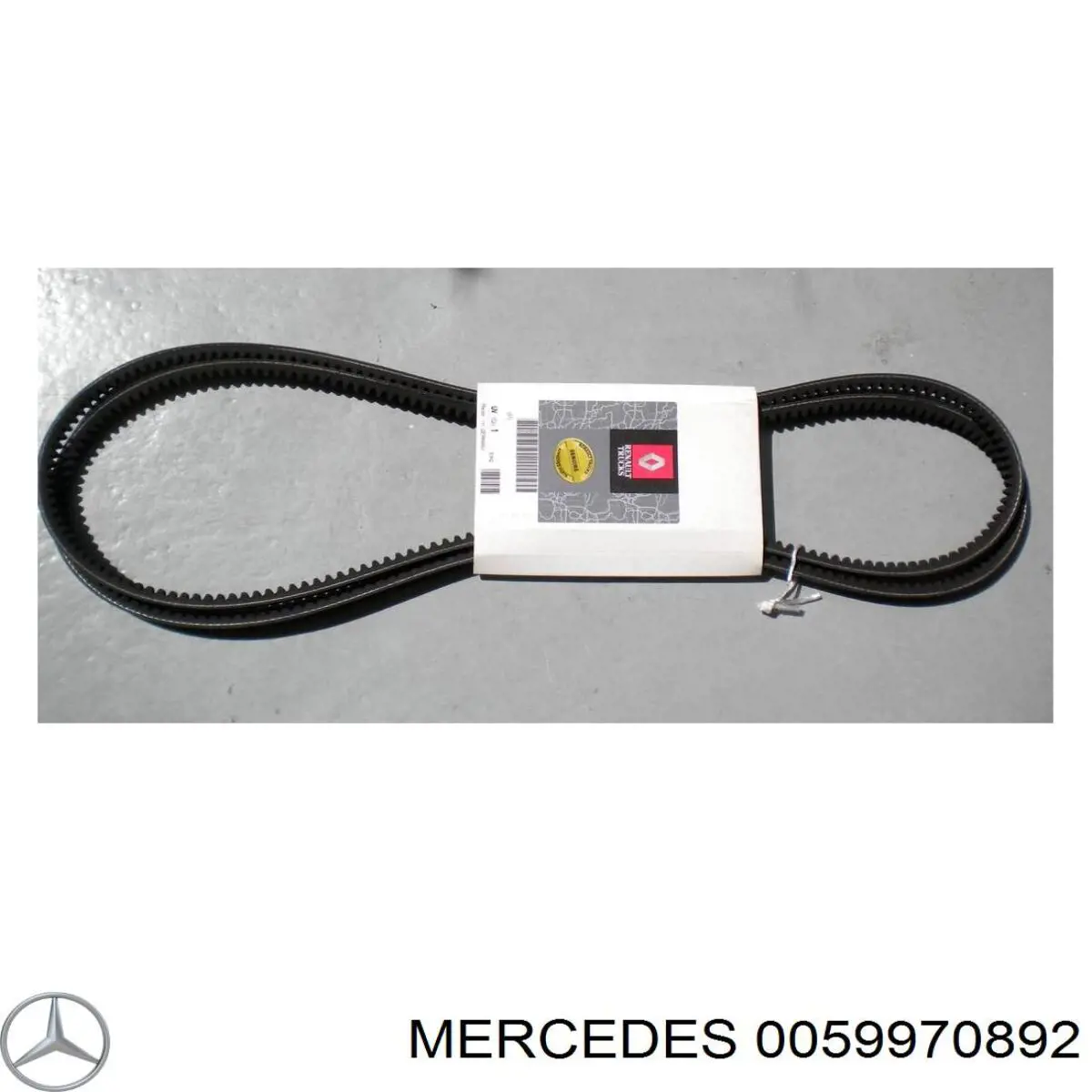 0059970892 Mercedes correa trapezoidal