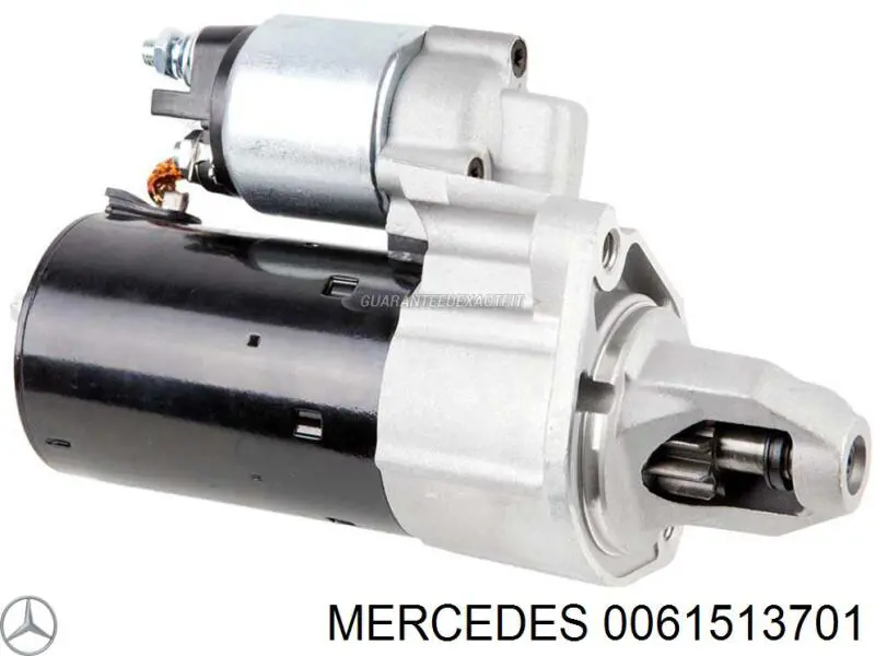 0061513701 Mercedes motor de arranque