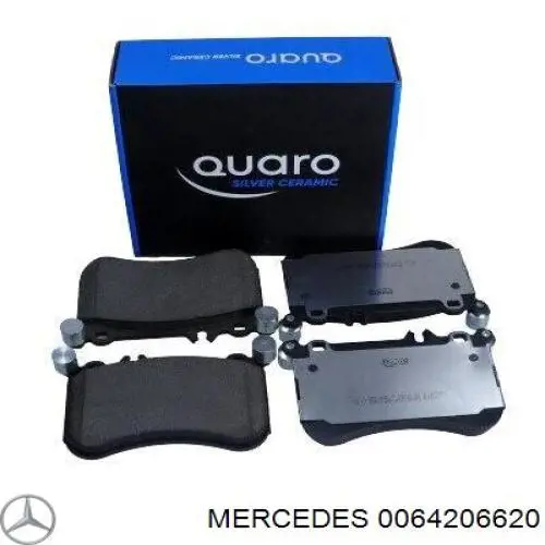 0064206620 Mercedes pastillas de freno delanteras