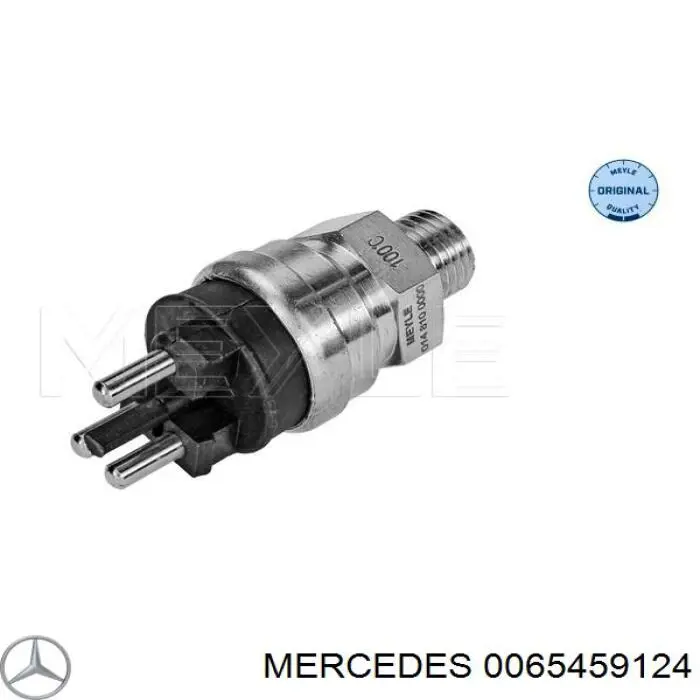 0065459124 Mercedes sensor, temperatura del refrigerante (encendido el ventilador del radiador)