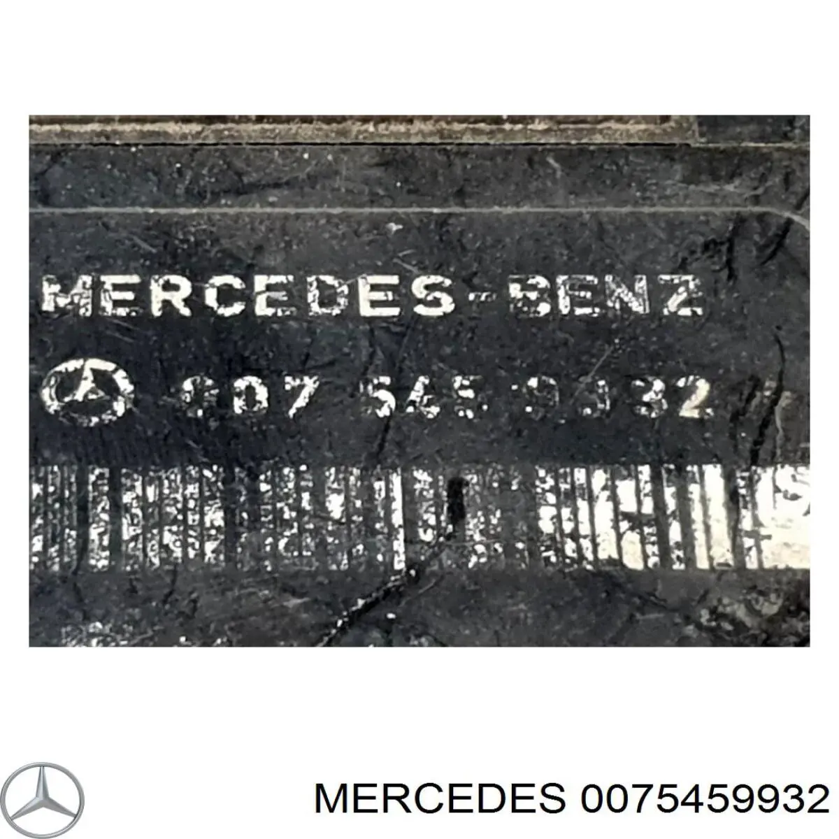 0075459932 Mercedes relé de bujía de precalentamiento