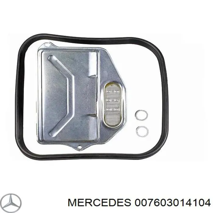 007603014104 Mercedes junta, tapón roscado, colector de aceite