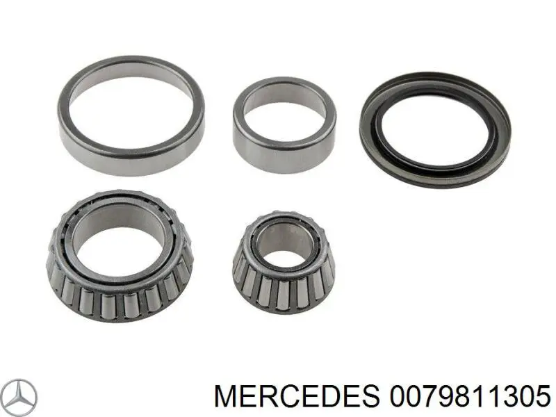 0079811305 Mercedes cojinete de rueda delantero