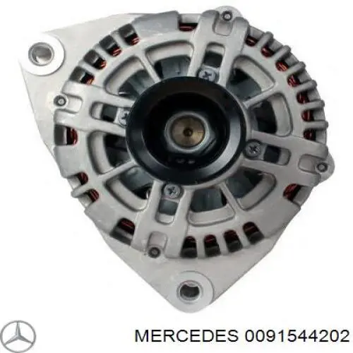 0091544202 Mercedes alternador