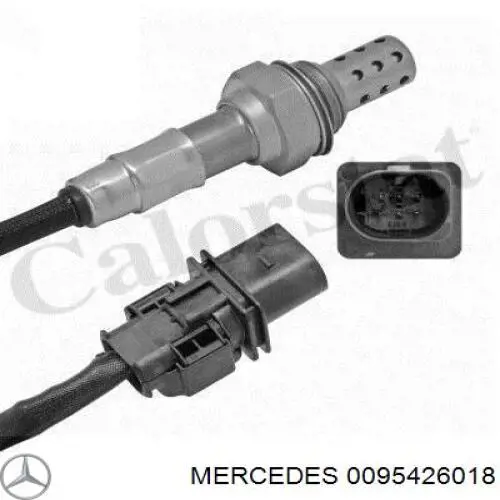  Sonda Lambda Sensor De Oxigeno Para Catalizador para Mercedes S C216