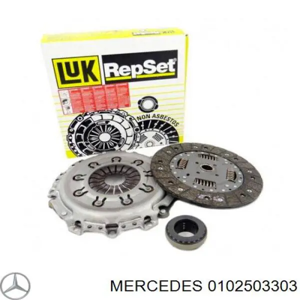 0102503303 Mercedes disco de embrague