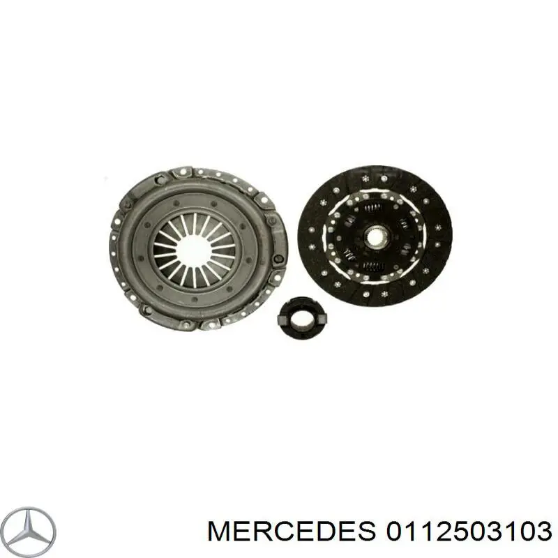 0112503103 Mercedes disco de embrague