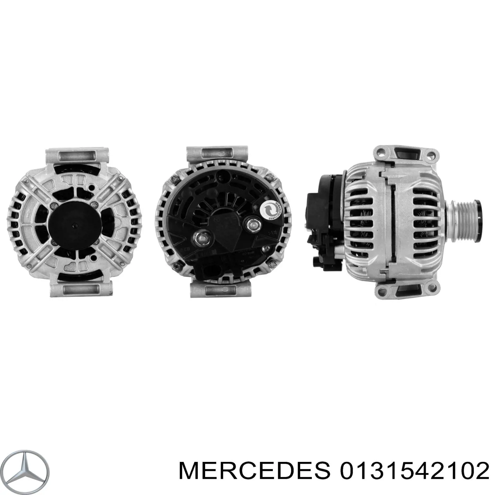 0131542102 Mercedes alternador