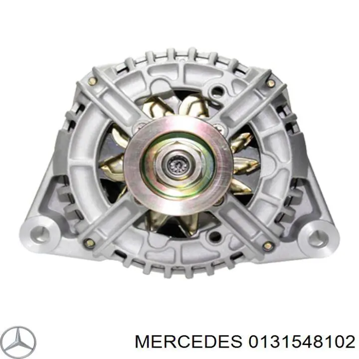 0131548102 Mercedes alternador