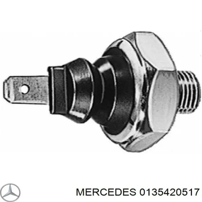 0135420517 Mercedes indicador, presión del aceite