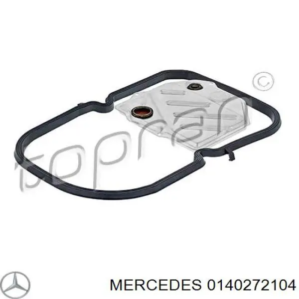 014 027 2104 Mercedes filtro hidráulico, transmisión automática