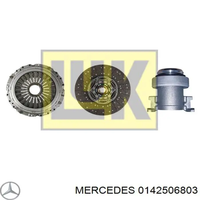 0142506803 Mercedes disco de embrague