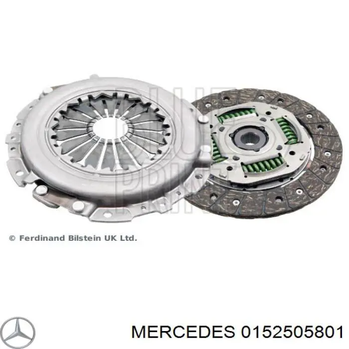 0152505801 Mercedes kit de embrague (3 partes)