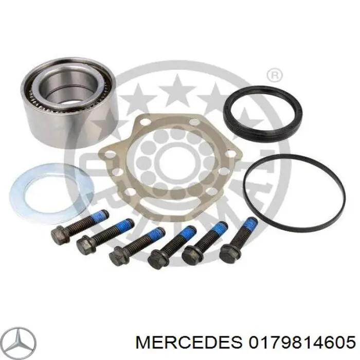 0179814605 Mercedes cojinete de rueda trasero