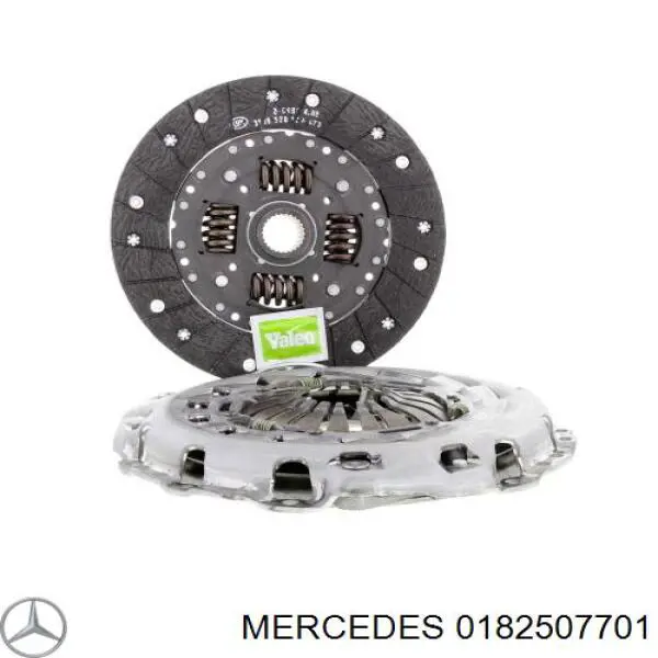 0182507701 Mercedes kit de embrague (3 partes)