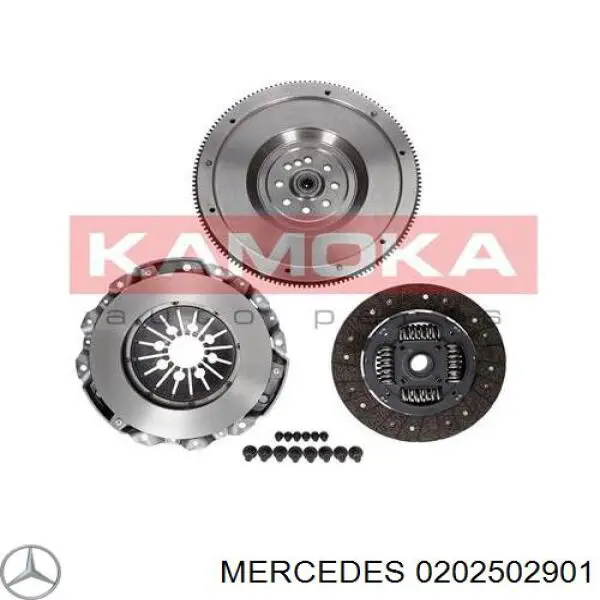 0202502901 Mercedes kit de embrague (3 partes)