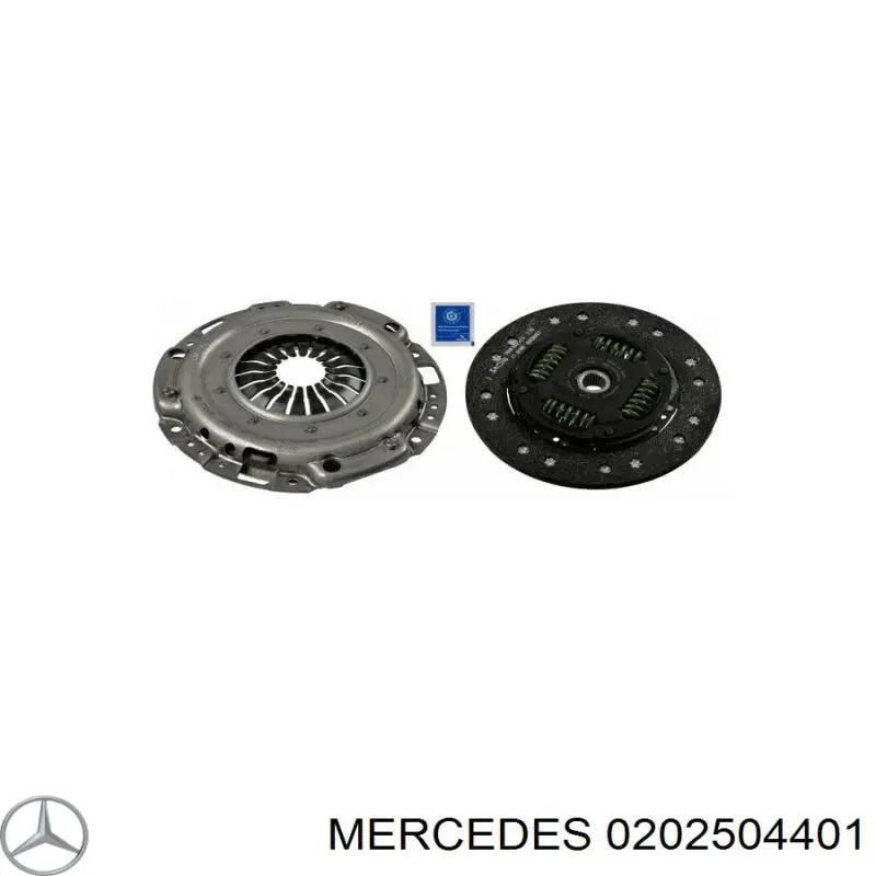 0202504401 Mercedes kit de embrague (3 partes)