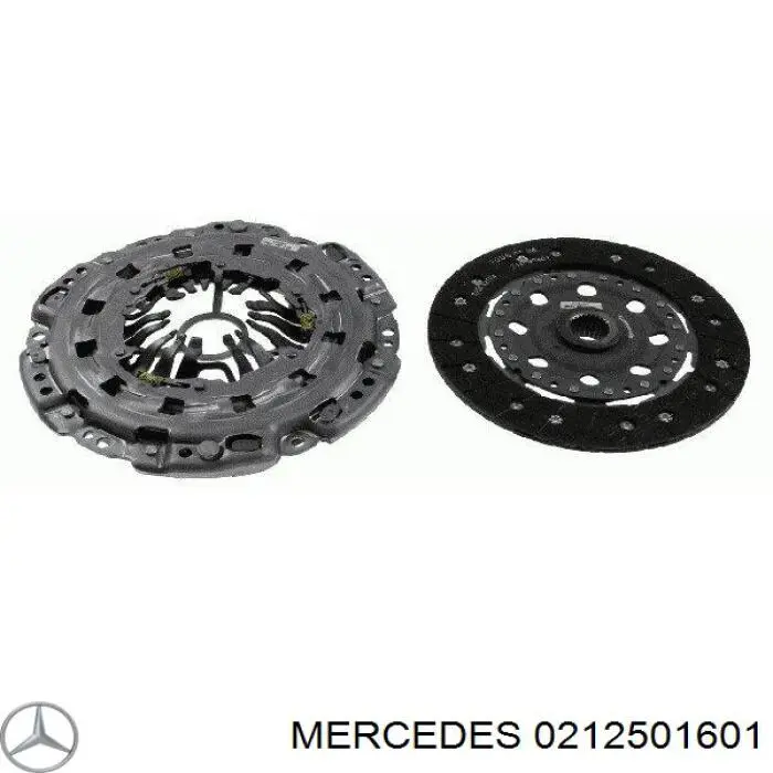 0212501601 Mercedes kit de embrague (3 partes)