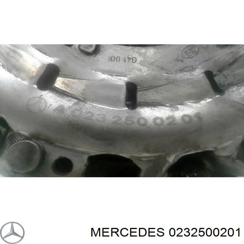 0232500201 Mercedes kit de embrague (3 partes)