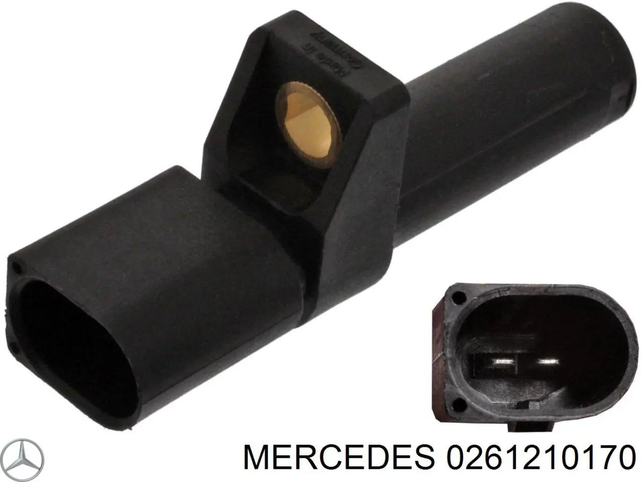 0261210170 Mercedes sensor de posición del cigüeñal