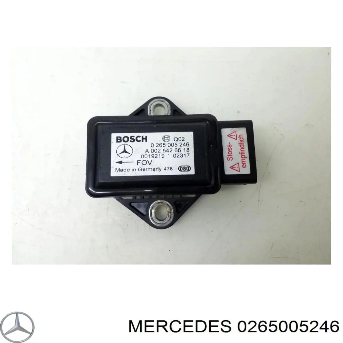  Sensor de Aceleracion lateral (esp) para Mercedes Vaneo 414