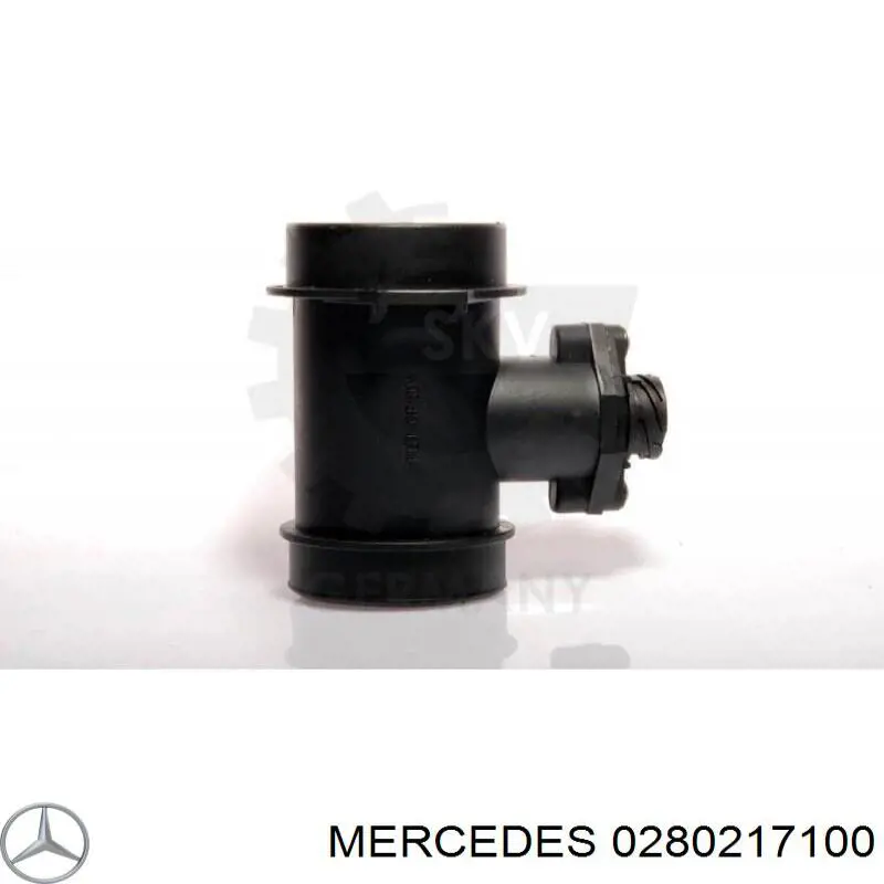 0280217100 Mercedes sensor de flujo de aire/medidor de flujo (flujo de aire masibo)