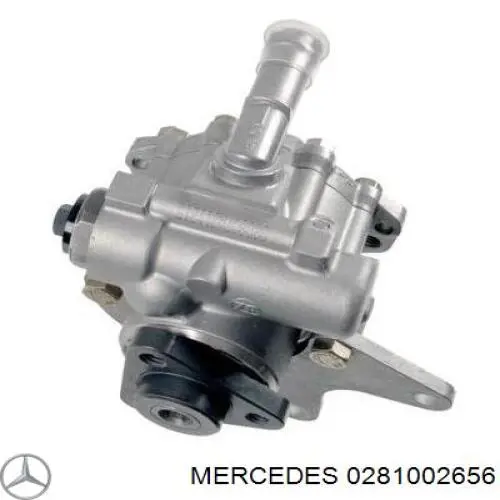 0 281 002 656 Mercedes sensor de flujo de aire/medidor de flujo (flujo de aire masibo)