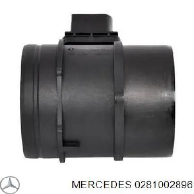 0281002896 Mercedes sensor de flujo de aire/medidor de flujo (flujo de aire masibo)