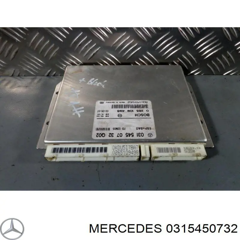 0315450732 Mercedes módulo de control esp