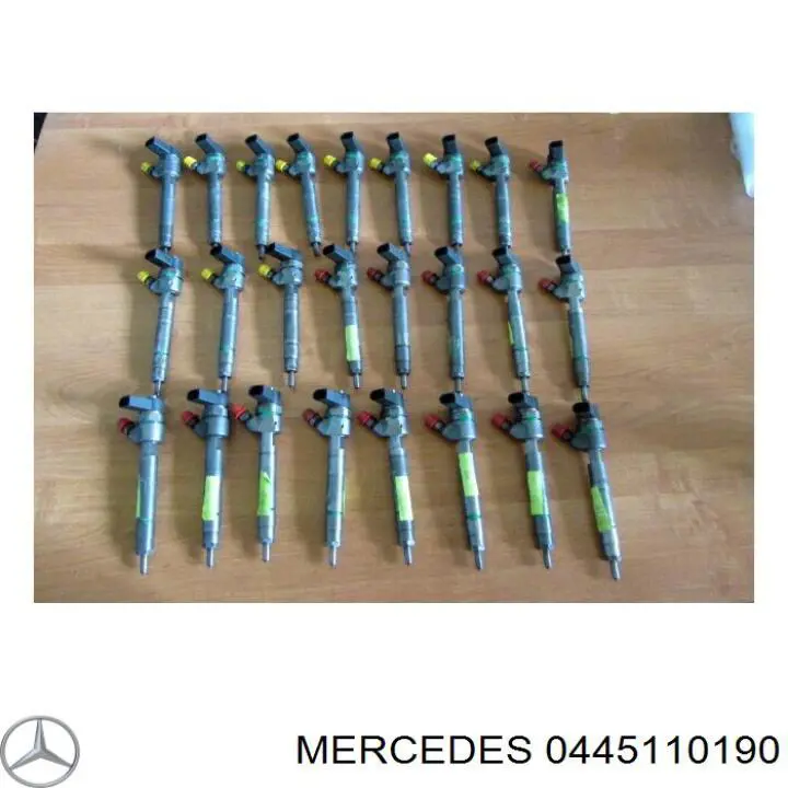 0445110190 Mercedes inyector de combustible