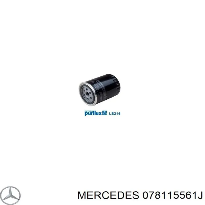 078115561J Mercedes filtro de aceite