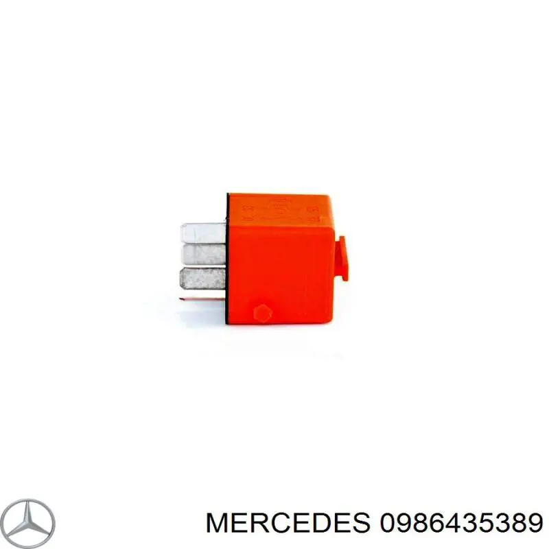 0986435389 Mercedes inyector de combustible