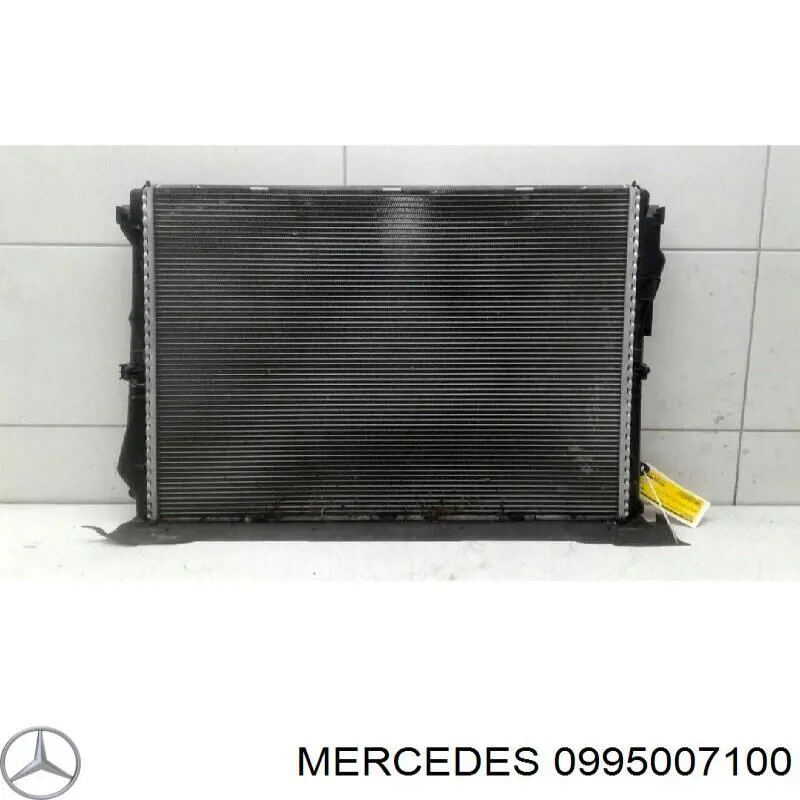 0995007100 Mercedes radiador refrigeración del motor